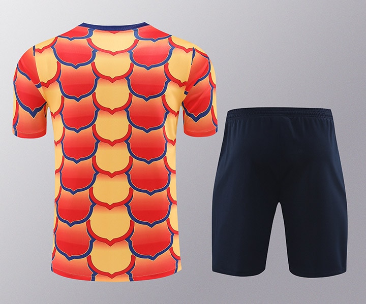 Barcelona Training Kit 24/25 - Red/Yellow