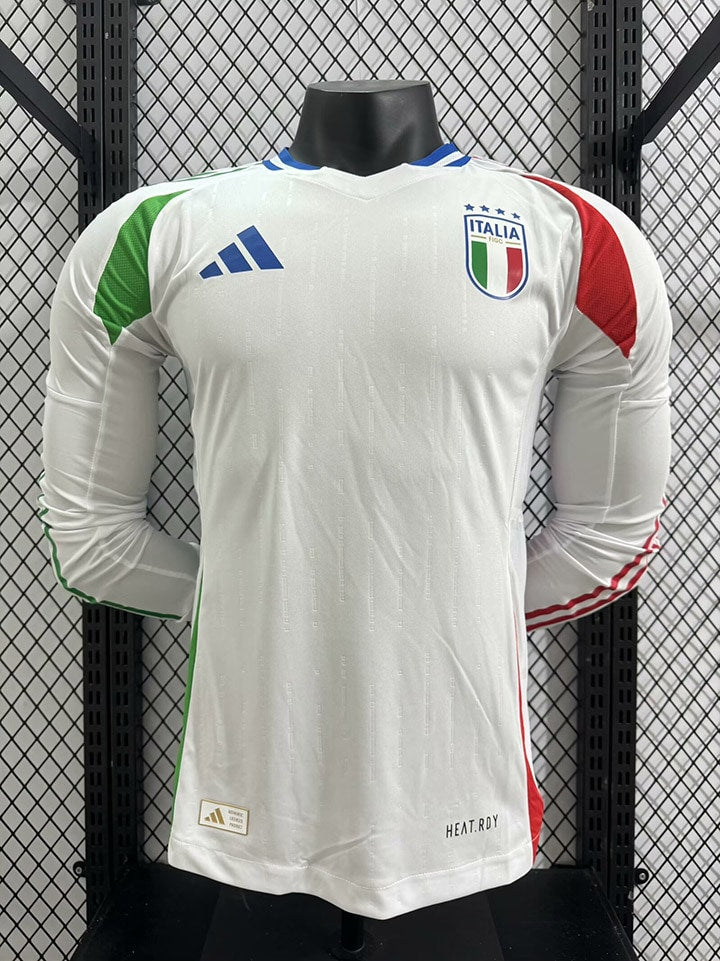 Italy 24/25 Away Shirt Player Version - Long Sleeve