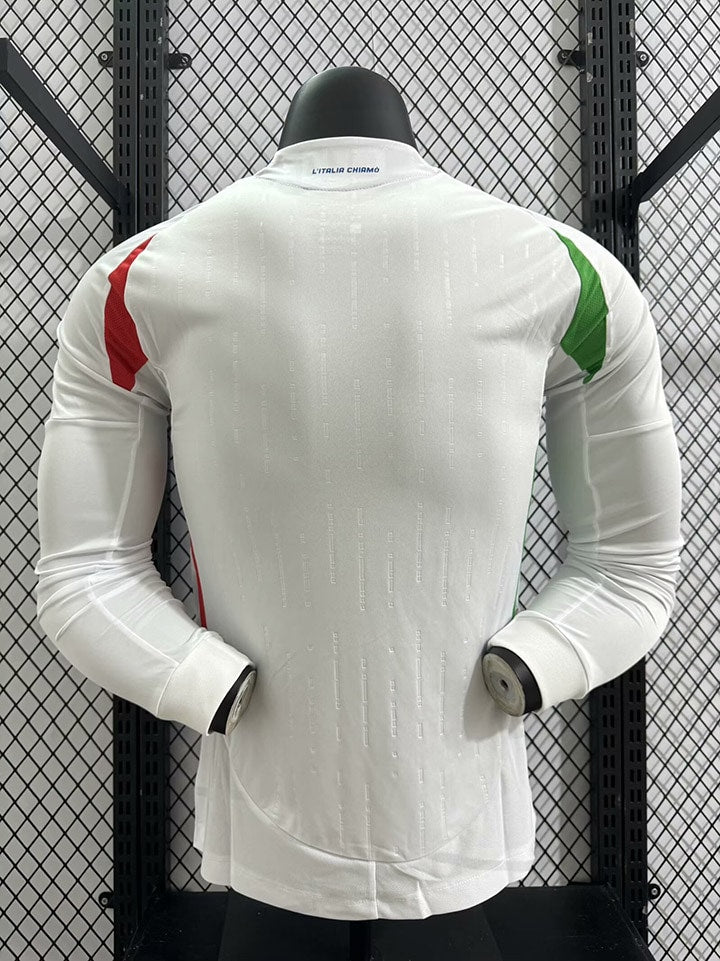 Italy 24/25 Away Shirt Player Version - Long Sleeve