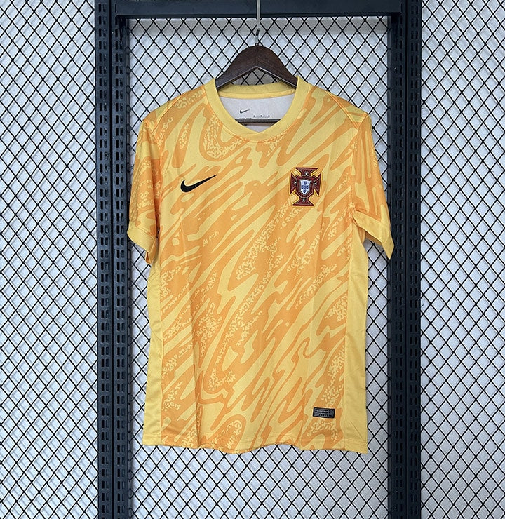 Portugal 2024/25 Goalkeeper Shirt - Yellow