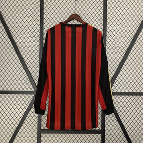 AC Milan 2013/14 Home Retro Shirt - Long Sleeve