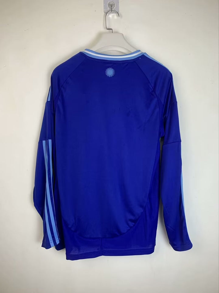 Argentina 2024/25 Away Shirt (+Patch) - Long Sleeve