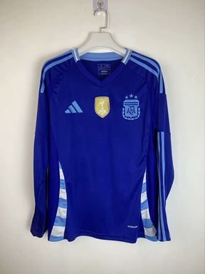 Argentina 2024/25 Away Shirt (+Patch) - Long Sleeve