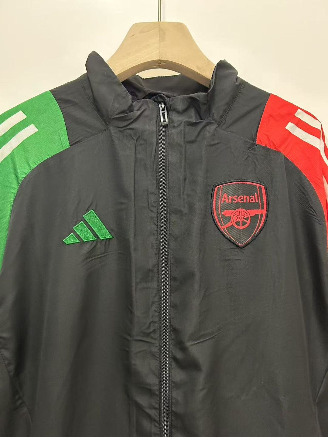 Arsenal Windbreaker Jacket - Black