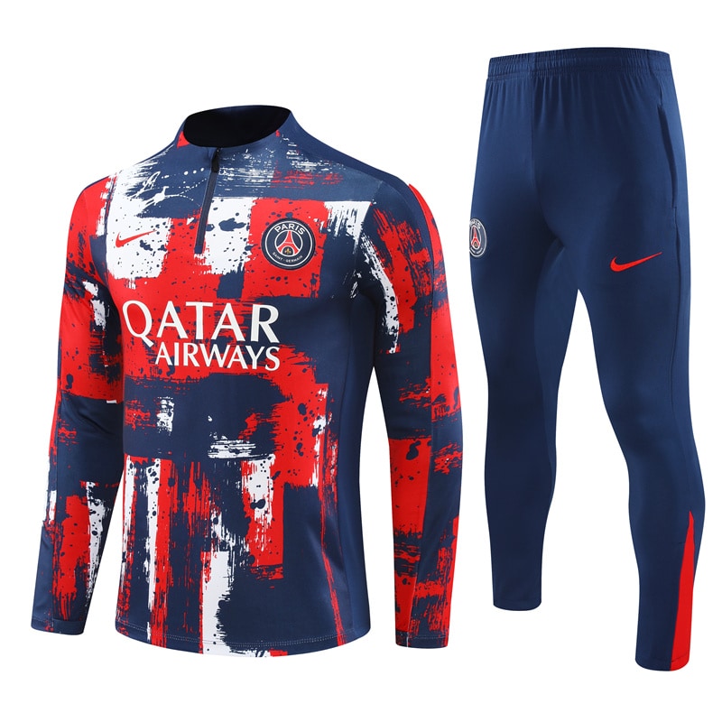 PSG Training Set 2024/25 - Red/Blue