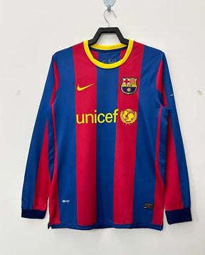 Barcelona 2010/11 Retro Shirt - Long sleeve