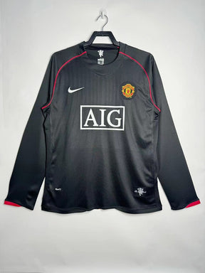 Manchester United 07/08 Away Retro Shirt - Long Sleeve