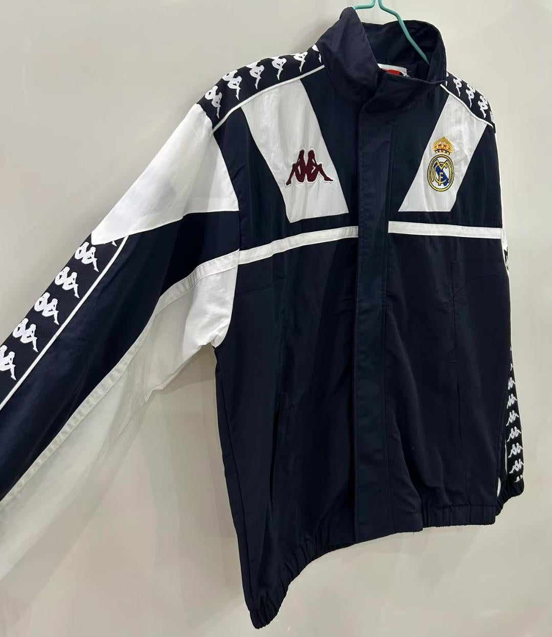 Real Madrid 1967 Windbreaker Jacket - Navy Blue