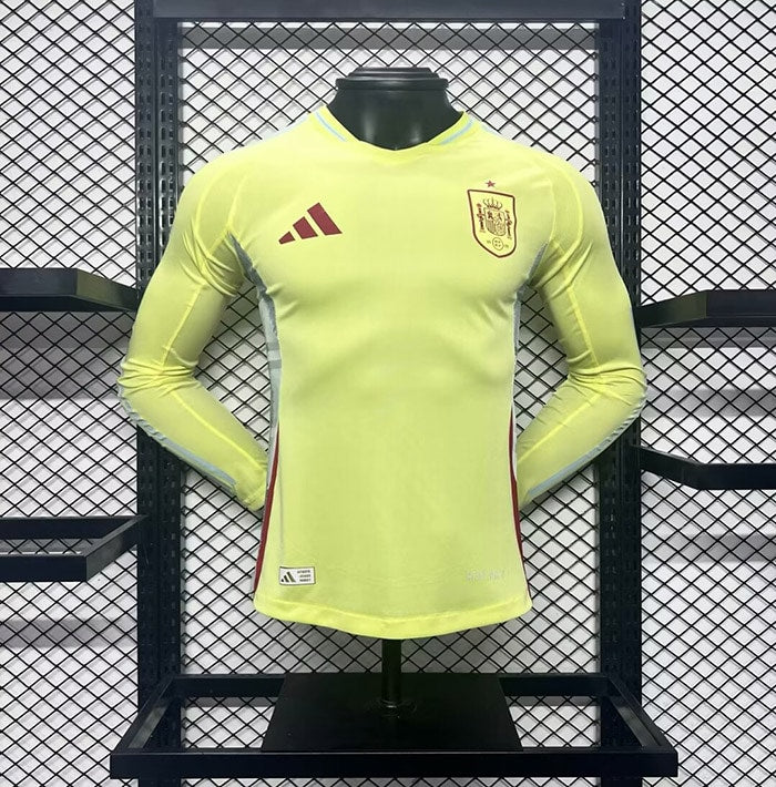 Spain 24/25 Away Shirt Player Version - Long Sleeve