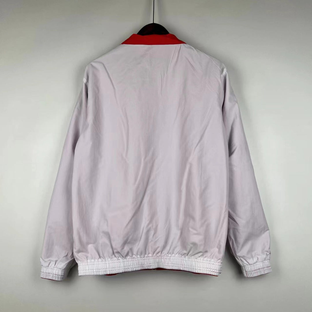 Bayern Munich Reversible Windbreaker Jacket - Red/White