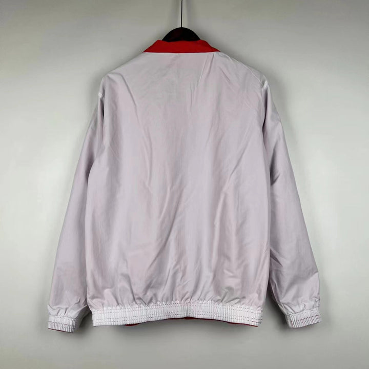Bayern Munich Reversible Windbreaker Jacket - Red/White