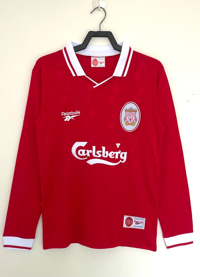 Liverpool 1996/97 Home Retro Shirt - Long Sleeve