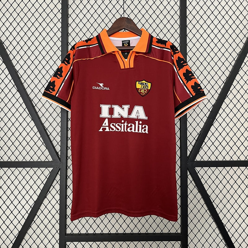 Roma 1998/99 Home Retro Shirt