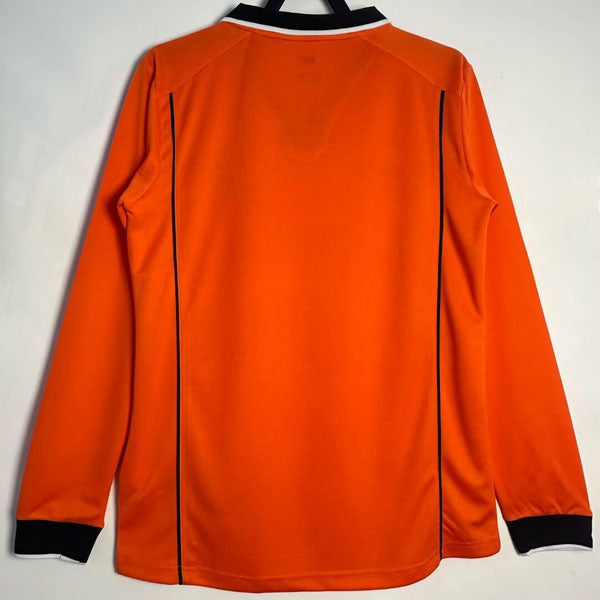 Netherlands 1998 Home Retro Shirt - Long Sleeve