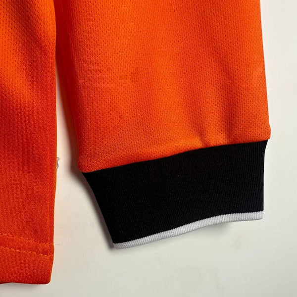Netherlands 1998 Home Retro Shirt - Long Sleeve