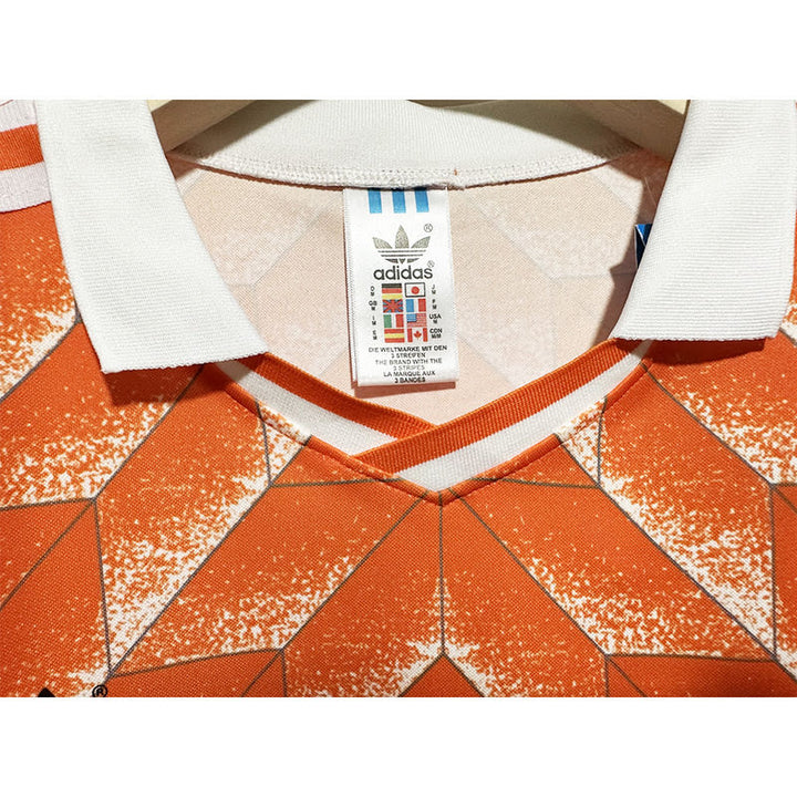 Netherlands 1988 Home Retro Shirt - Long Sleeve