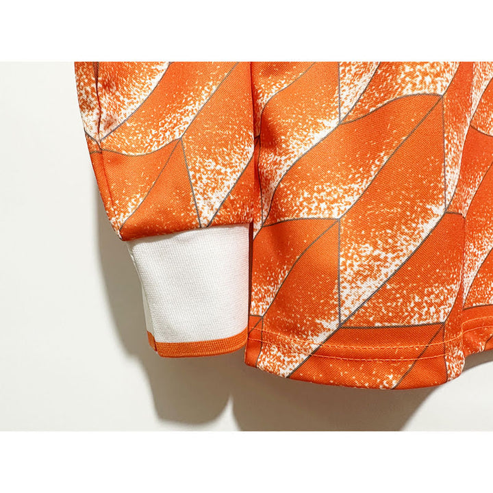 Netherlands 1988 Home Retro Shirt - Long Sleeve