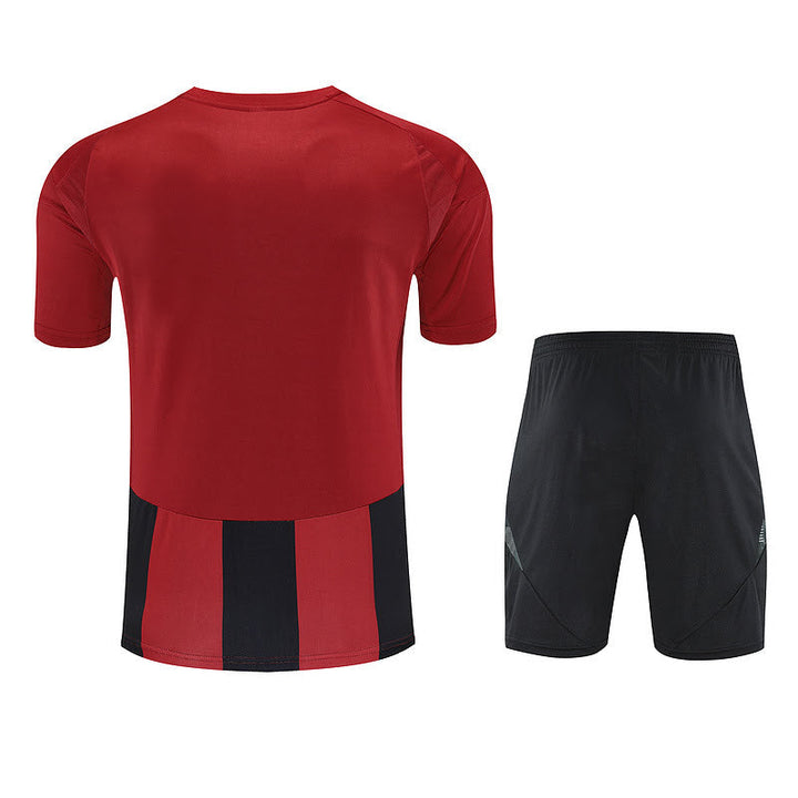 Adidas Training Kit - Striped Black/Red