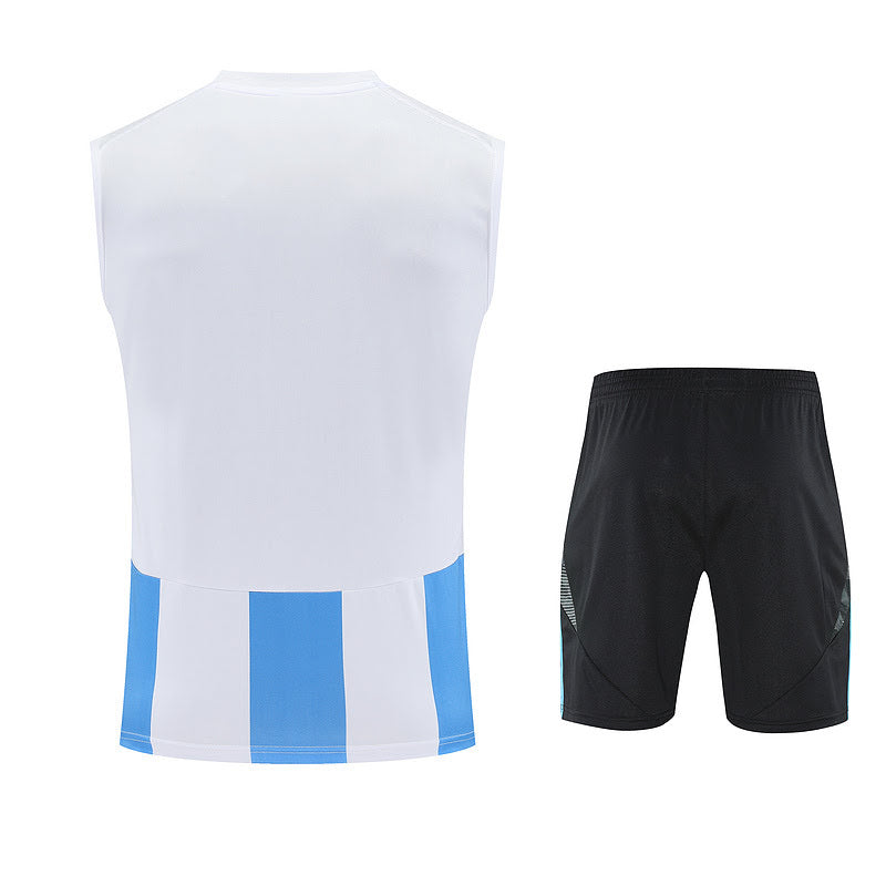 Adidas Training Tank Top Kit - Striped Blue/White