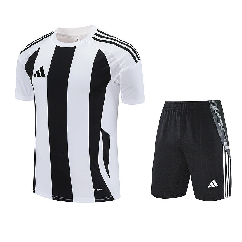 Adidas Training Kit - Striped Black/White