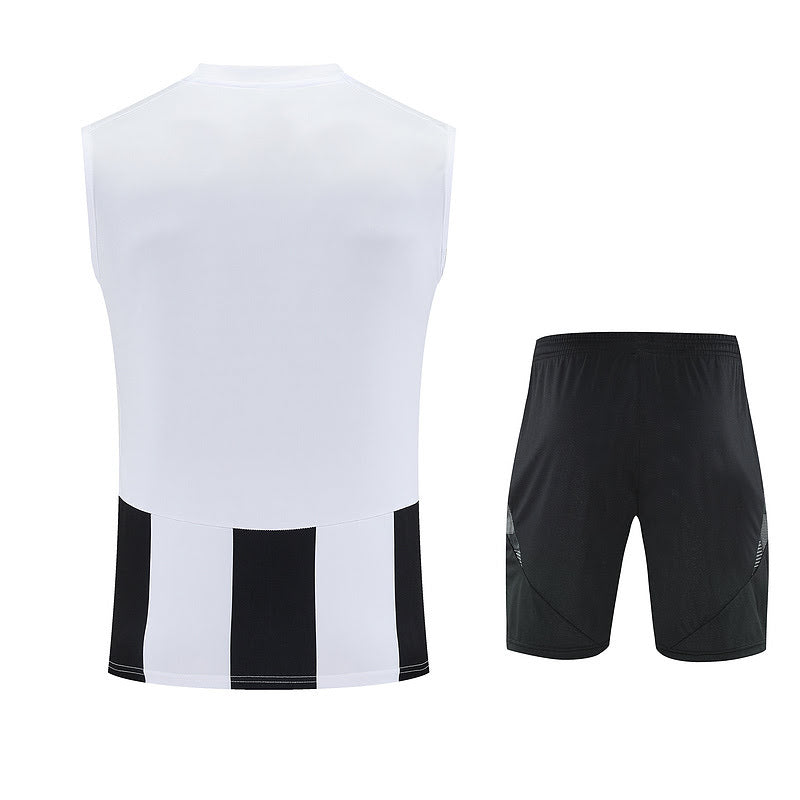 Adidas Training Tank Top Kit - Striped Black/White