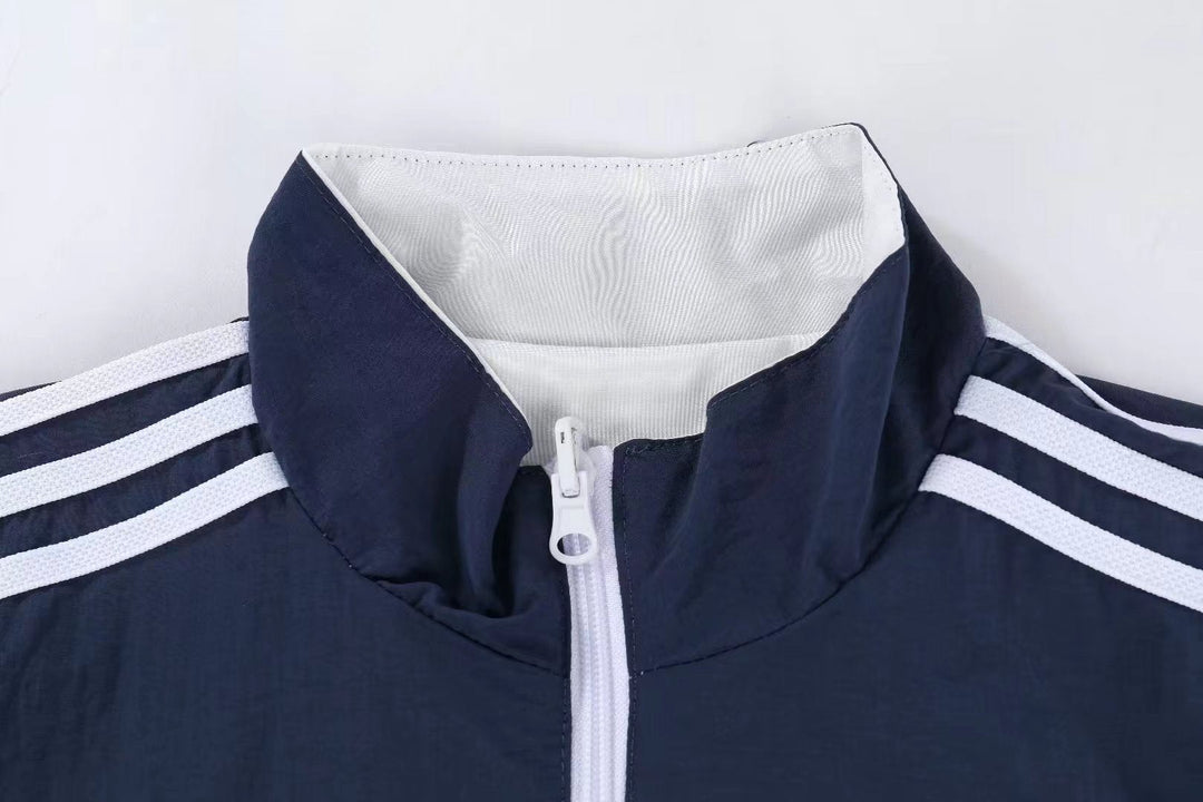 Vancouver Whitecaps Reversible Windbreaker Jacket - Navy Blue/White