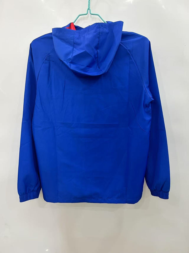 Arsenal Windbreaker Jacket - Blue/Red