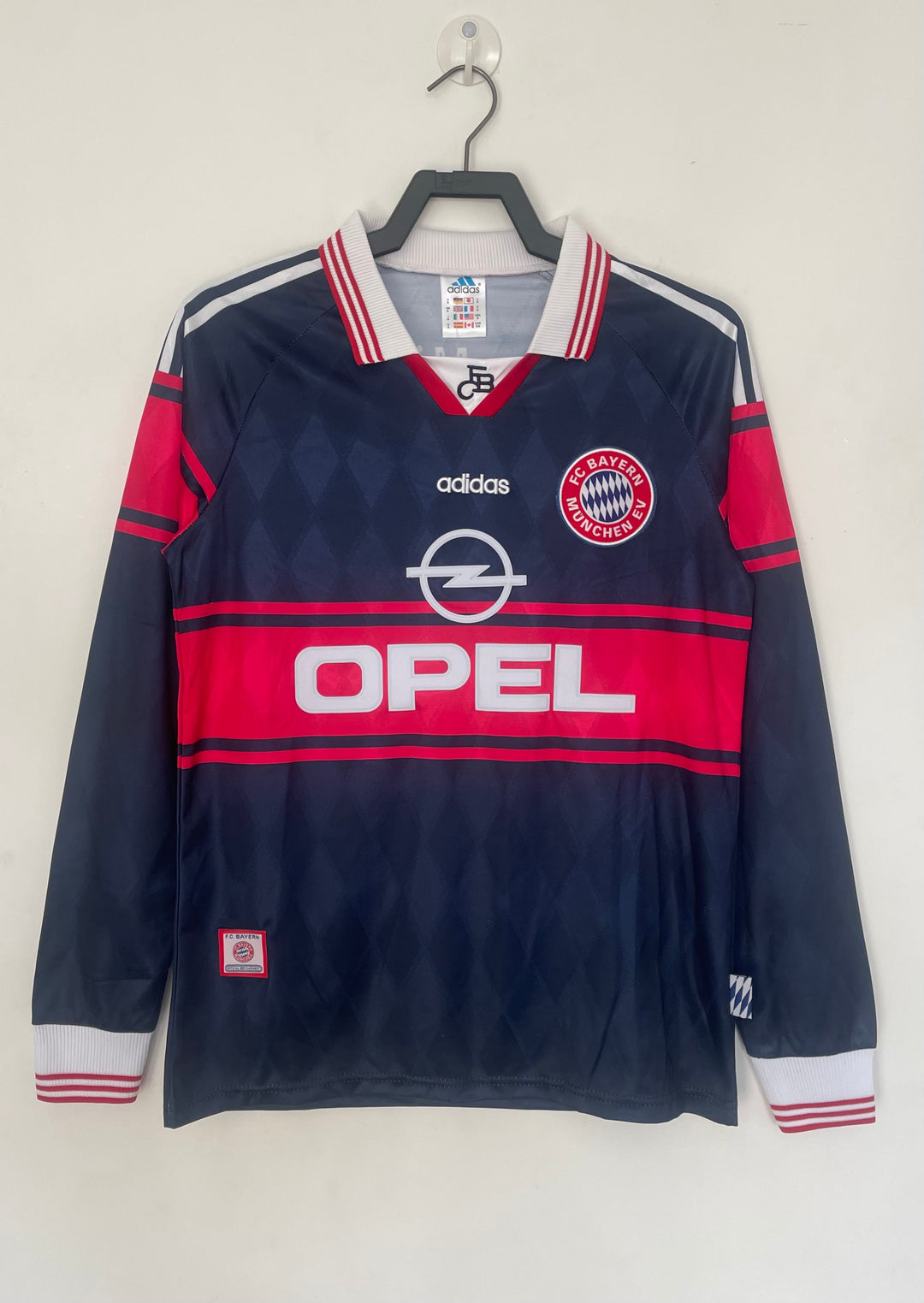 Bayern Munich 97/99 Home Retro Shirt - Long Sleeve
