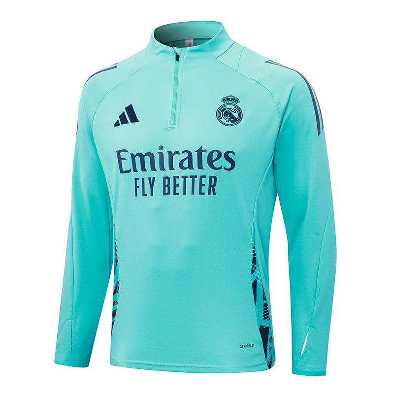 Real Madrid Training Set 2024/25 - Aqua Blue