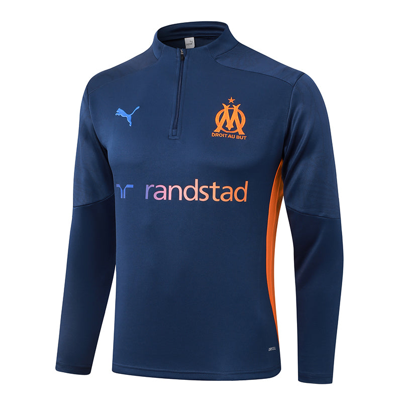 Olympique de Marseille Training Set 2024/25 - Navy Blue