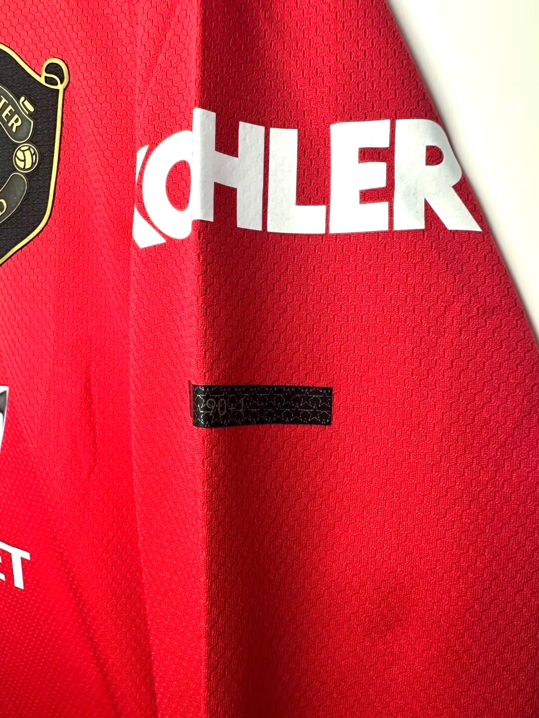 Manchester United 19/20 Home Retro Shirt - Long Sleeve