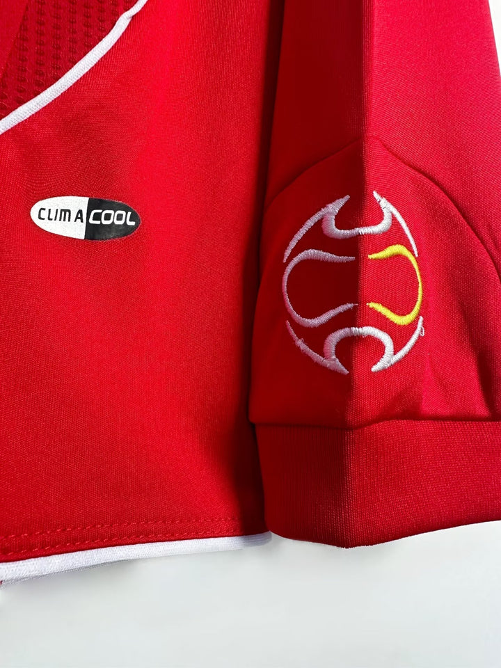 Liverpool 06/08 Home Retro Shirt - Long Sleeve