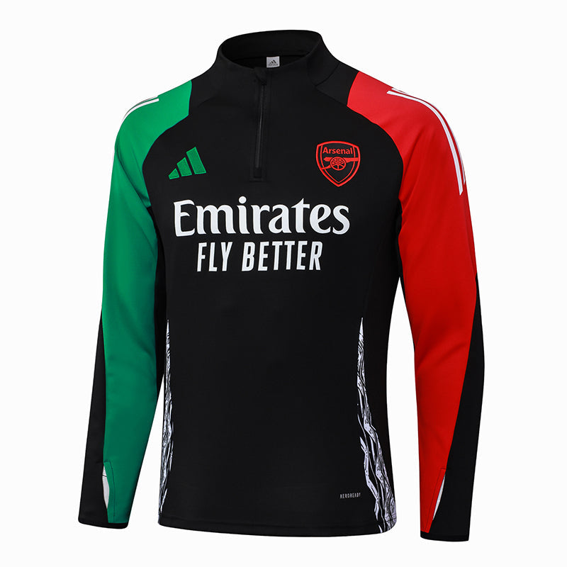 Arsenal 2024/25 Training Jacket - Black