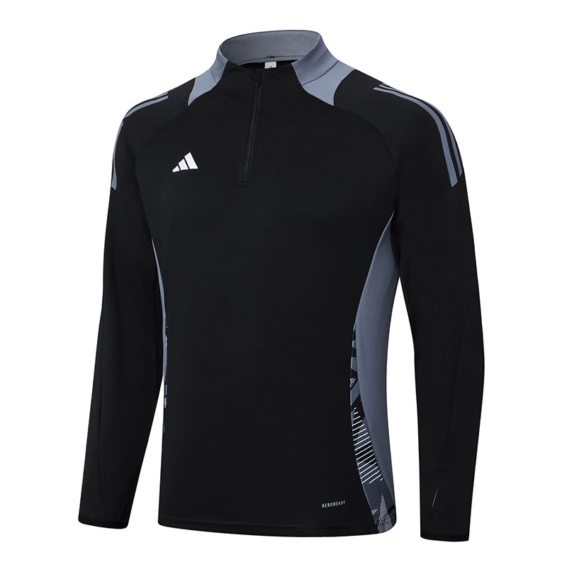 Adidas Training Jacket - Black/Gray