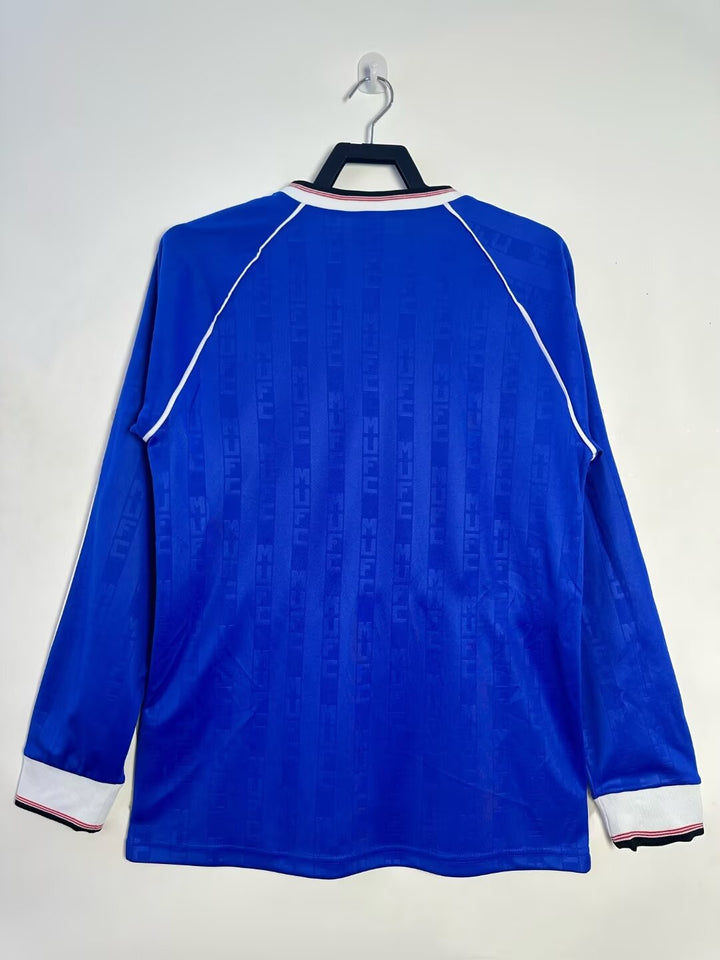 Manchester United 88/90 Third Retro Shirt - Long Sleeve