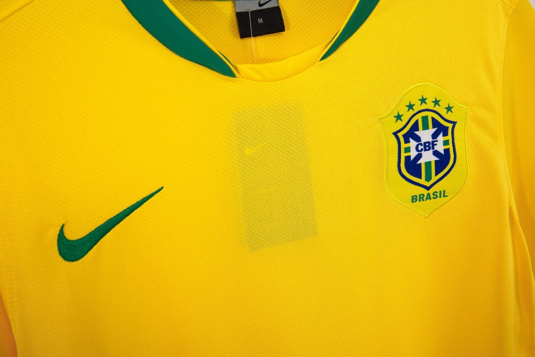 Brazil 2006 Home Retro Shirt