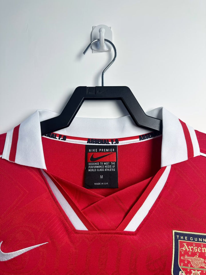 Arsenal 96/97 Home Retro Shirt - Long Sleeve