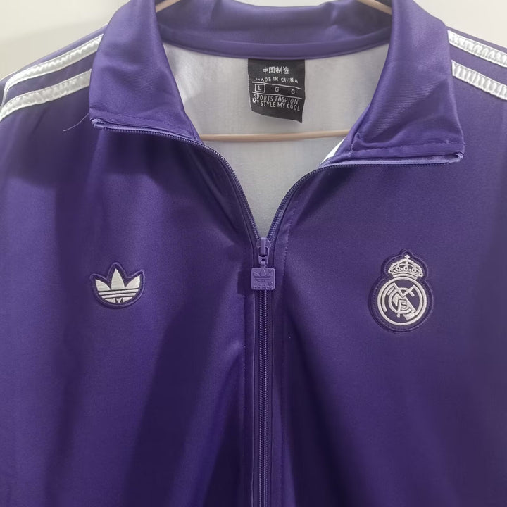 Real Madrid Windbreaker Jacket - Navy Blue