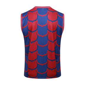 Barcelona 24/25 Tank Top - Red/Blue