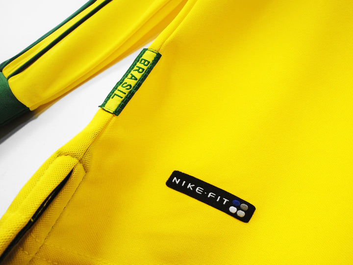 Brazil 1996/97 Home Retro Shirt - Long Sleeve
