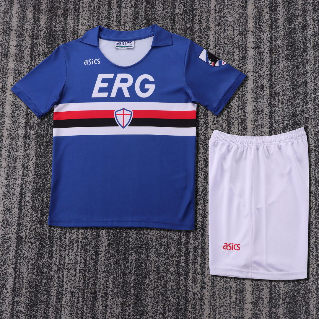 Sampdoria 90/91 Children's Home Retro Set