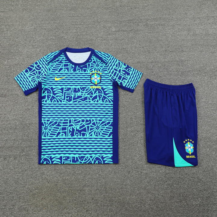 Brazil 2024/25 Training Kit - Blue/Turquoise II