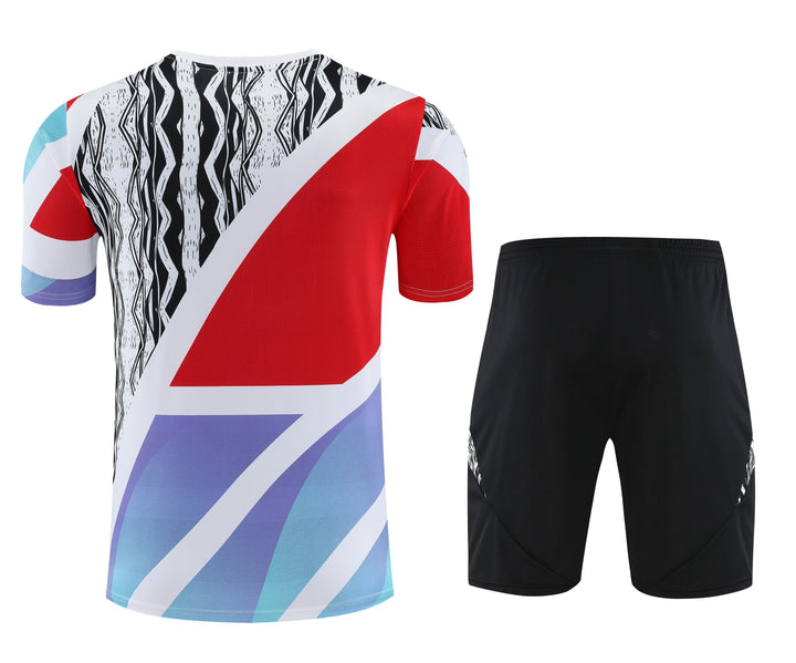 Arsenal 2025/26 Training Kit - Red/Light Blue