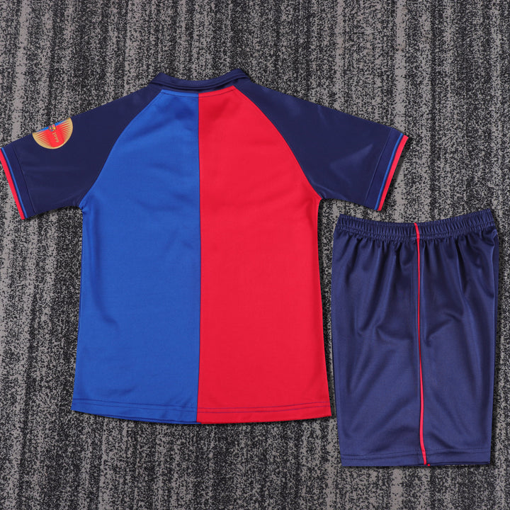 Barcelona 99/00 Children's Home Retro Set (+Patches)