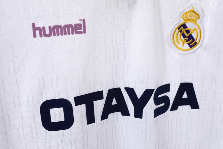 Real Madrid 90/92 Home Retro Shirt