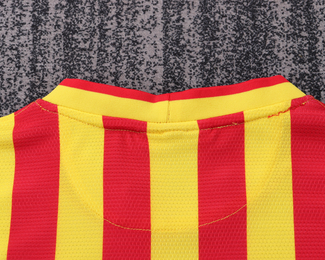 Barcelona 13/14 Children's Away Retro Set
