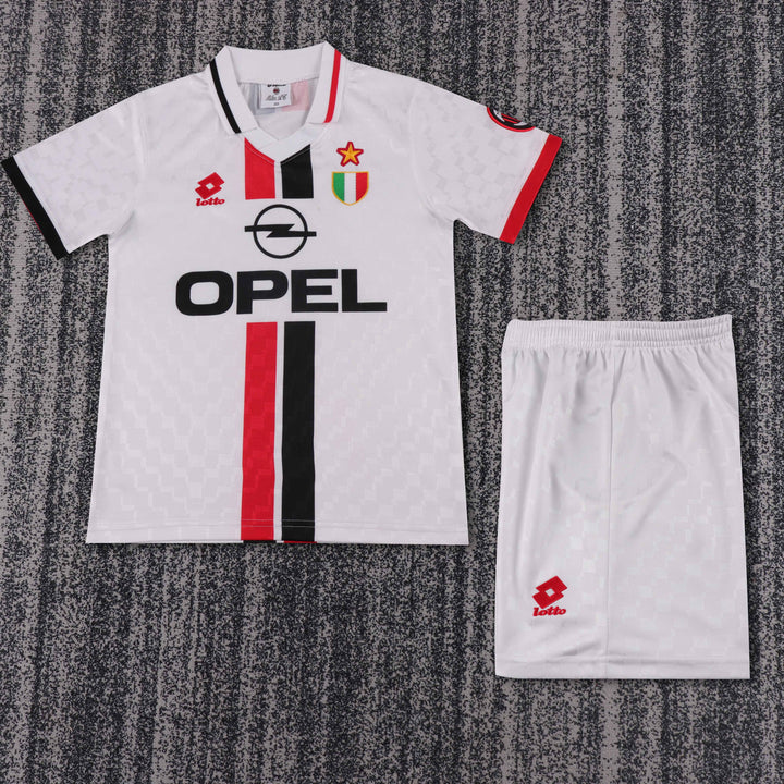 Milan 96/97 Children's Away Retro Set