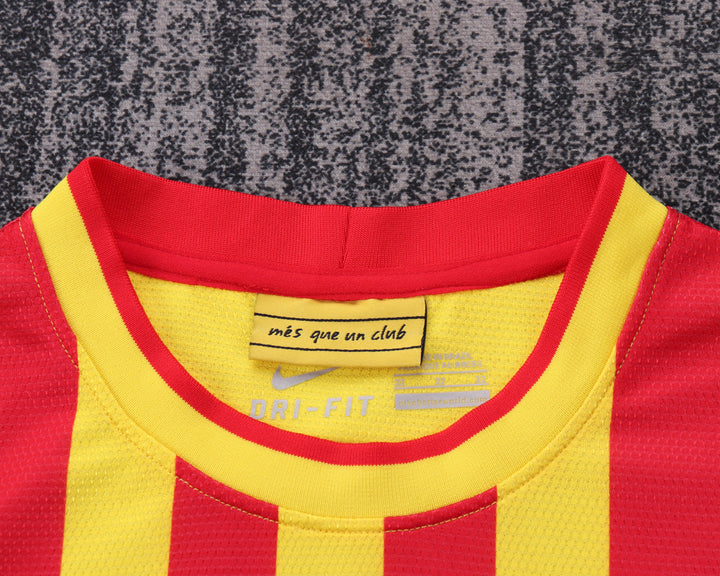 Barcelona 13/14 Children's Away Retro Set