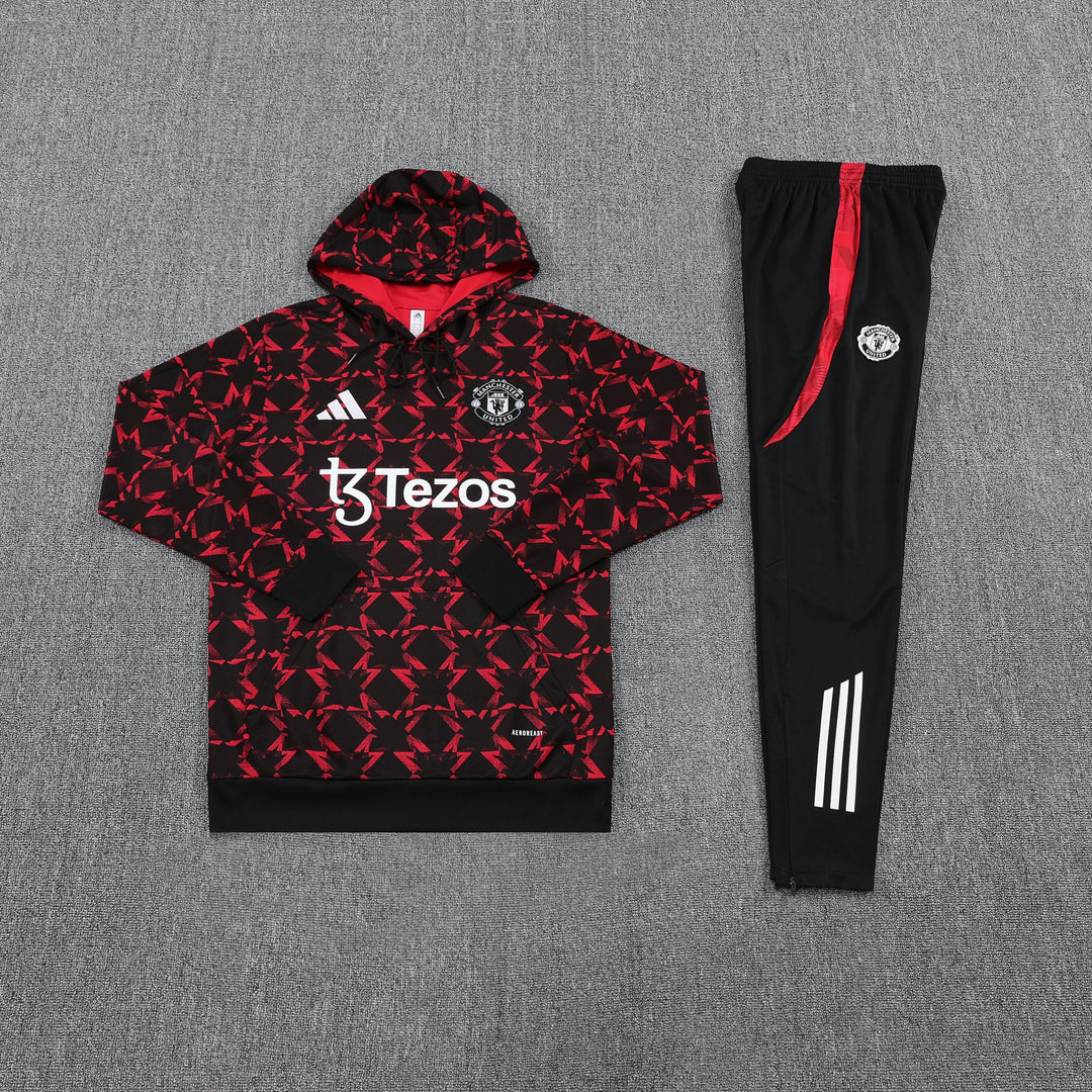 Manchester United Set 2025/26 Cap - Black/Red
