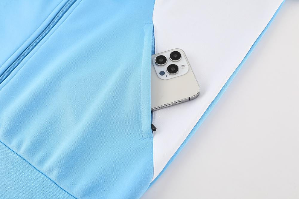 Adidas Training Set - Light Blue/White